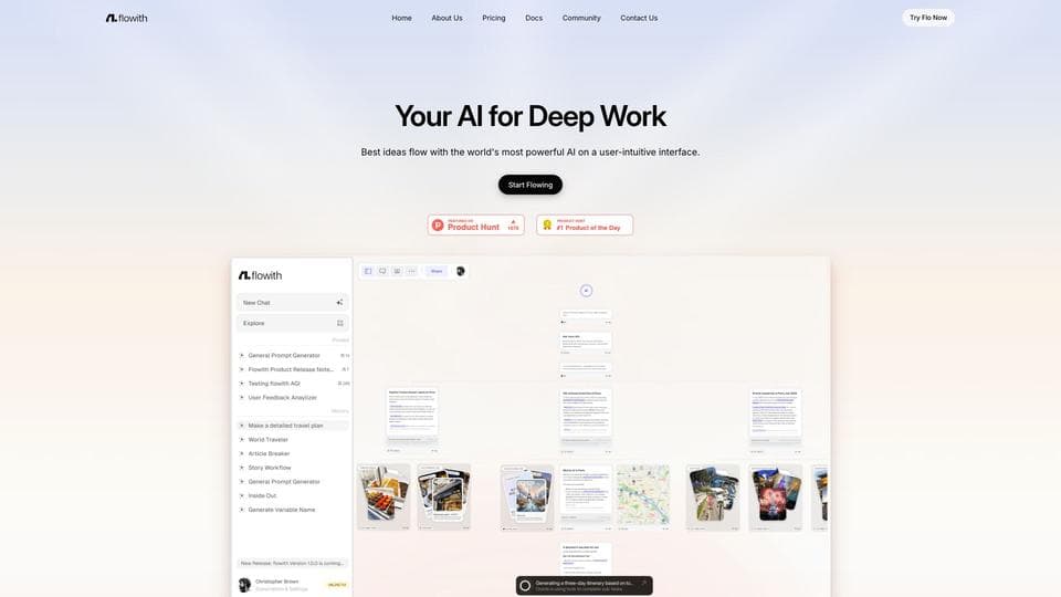 Free Flowith AI Tool image